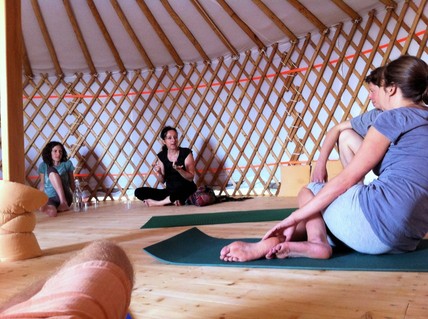 yoga yurt